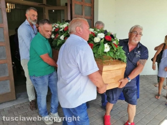 Il funerale di Luigi Matteucci