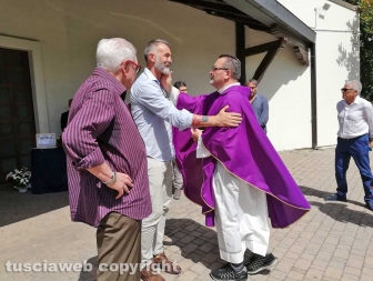Il funerale di Luigi Matteucci