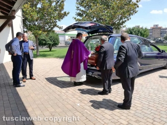 Il funerale di Luigi Vergari