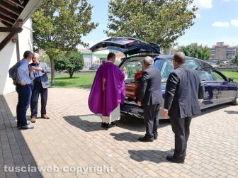 Il funerale di Luigi Vergari