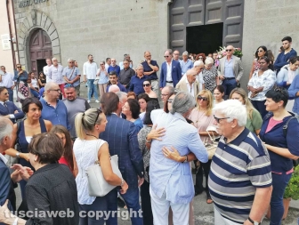 Il funerale di Mara Nocilli