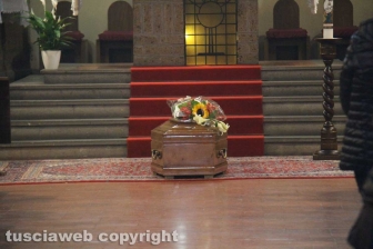 Viterbo - Il funerale di Marco Foglietta
