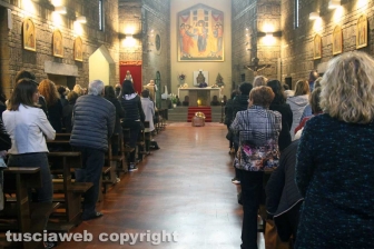 Viterbo - Il funerale di Marco Foglietta