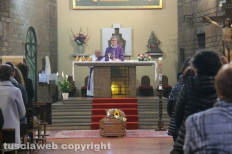 Viterbo - Il funerale di Marco Foglietta