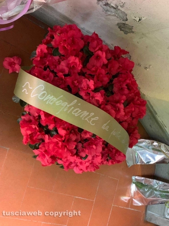 Viterbo - Il funerale di Marco Foglietta