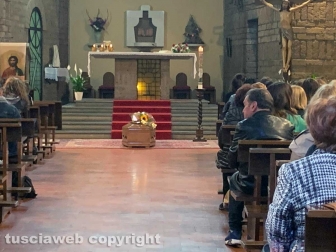 Viterbo - Il funerale di Marco Foglietta