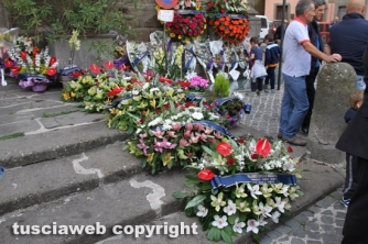 Vignanello - Il funerale di Marco Pugliesi