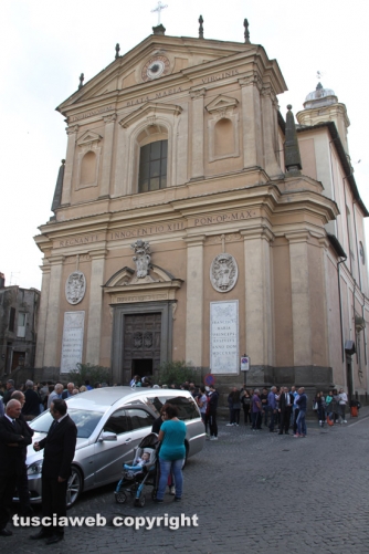 Vignanello - Il funerale di Marco Pugliesi
