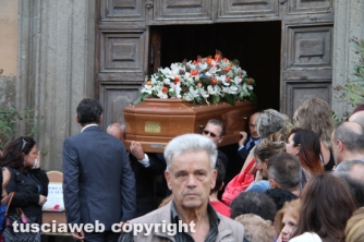 Vignanello - Il funerale di Marco Pugliesi