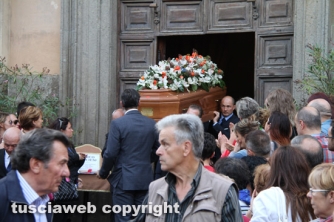 Vignanello - Il funerale di Marco Pugliesi