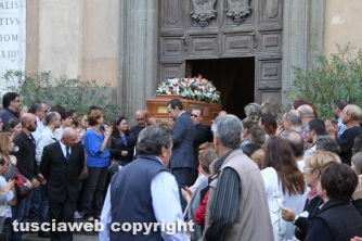 Vignanello - Il funerale di Marco Pugliesi