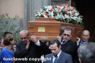 Vignanello - Il funerale di Marco Pugliesi