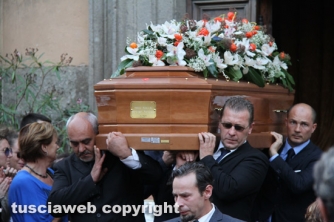 Vignanello - Il funerale di Marco Pugliesi