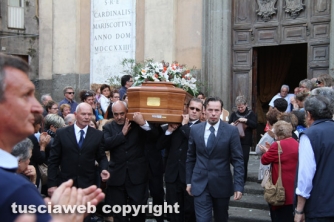 Vignanello - Il funerale di Marco Pugliesi
