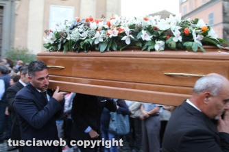 Vignanello - Il funerale di Marco Pugliesi