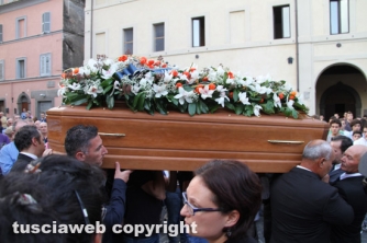 Vignanello - Il funerale di Marco Pugliesi