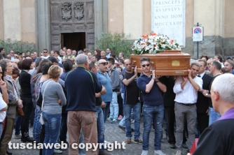 Vignanello - Il funerale di Marco Pugliesi