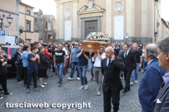 Vignanello - Il funerale di Marco Pugliesi