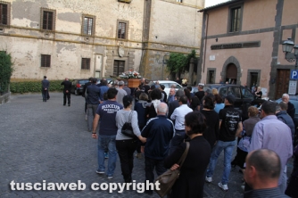 Vignanello - Il funerale di Marco Pugliesi