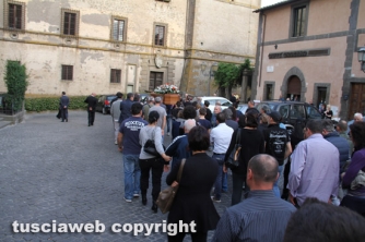 Vignanello - Il funerale di Marco Pugliesi