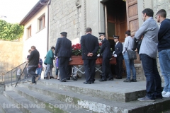 Viterbo - Il funerale di Piero Santori