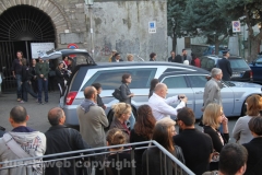 Viterbo - Il funerale di Piero Santori