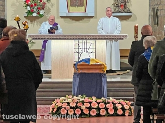 Viterbo - Il funerale di Rosanna De Marchi