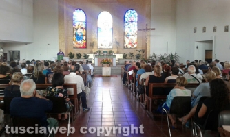 Viterbo - Il funerale di Tonino Longo