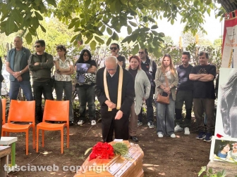 Viterbo - Il funerale di Vito Ferrante