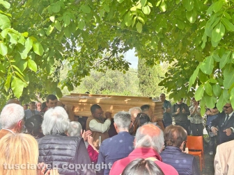 Viterbo - Il funerale di Vito Ferrante