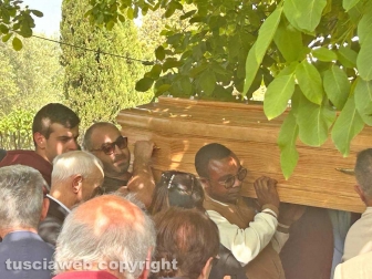 Viterbo - Il funerale di Vito Ferrante