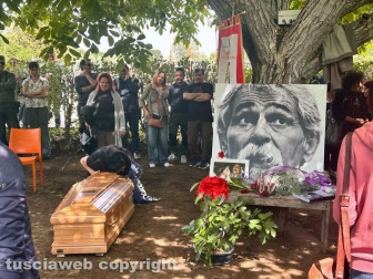Viterbo - Il funerale di Vito Ferrante