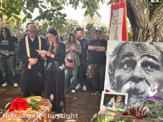 Viterbo - Il funerale di Vito Ferrante