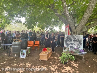 Viterbo - Il funerale di Vito Ferrante