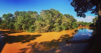 Pampa boliviana Quella con il fiume Death road - Bolivia