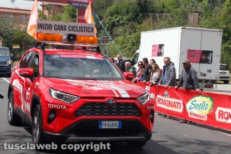 Giro d'Italia - Il traguardo volante a Vetralla