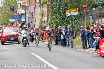Giro d'Italia - Il traguardo volante a Vetralla