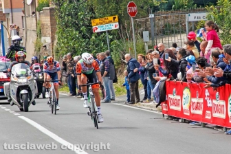 Giro d'Italia - Il traguardo volante a Vetralla
