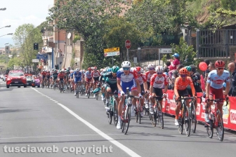 Giro d'Italia - Il traguardo volante a Vetralla