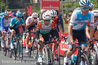 Giro d'Italia - Il traguardo volante a Vetralla