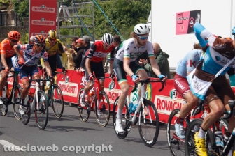 Giro d'Italia - Il traguardo volante a Vetralla