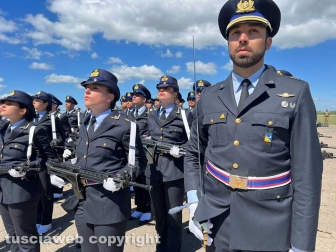 Viterbo - Aeronautica militare ed esercito - Giuramento congiunto