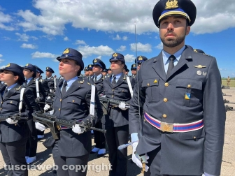 Il giuramento congiunto di aeronautica militare ed esercito