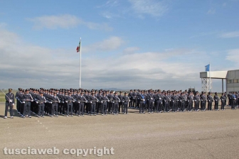 Viterbo - Il giuramento del 21esimo corso allievi marescialli dell'aeronautica militare