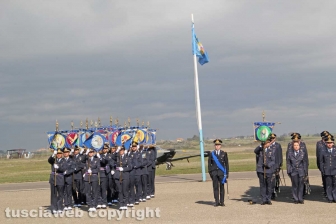 Viterbo - Il giuramento del 21esimo corso allievi marescialli dell'aeronautica militare