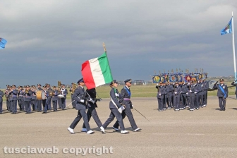 Viterbo - Il giuramento del 21esimo corso allievi marescialli dell'aeronautica militare