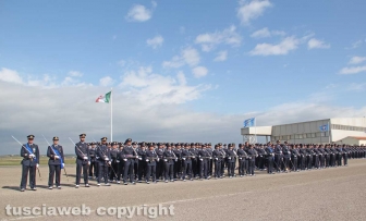 Viterbo - Il giuramento del 21esimo corso allievi marescialli dell'aeronautica militare