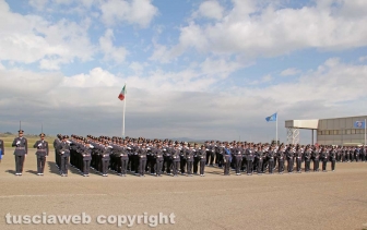Viterbo - Il giuramento del 21esimo corso allievi marescialli dell'aeronautica militare