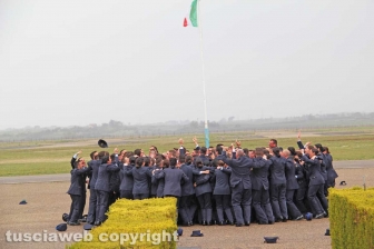 Viterbo - Il giuramento del 21esimo corso allievi marescialli dell'aeronautica militare