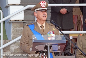 Viterbo - Il giuramento del 21esimo Corso "Esempio" - Pietro Addis